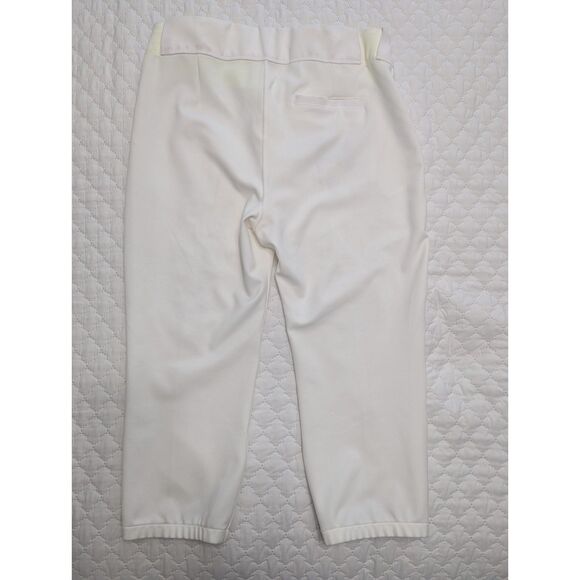 ⚾ Mizuno Stretch Belted Softball Pants White Size L NWT - Picture 4 of 13